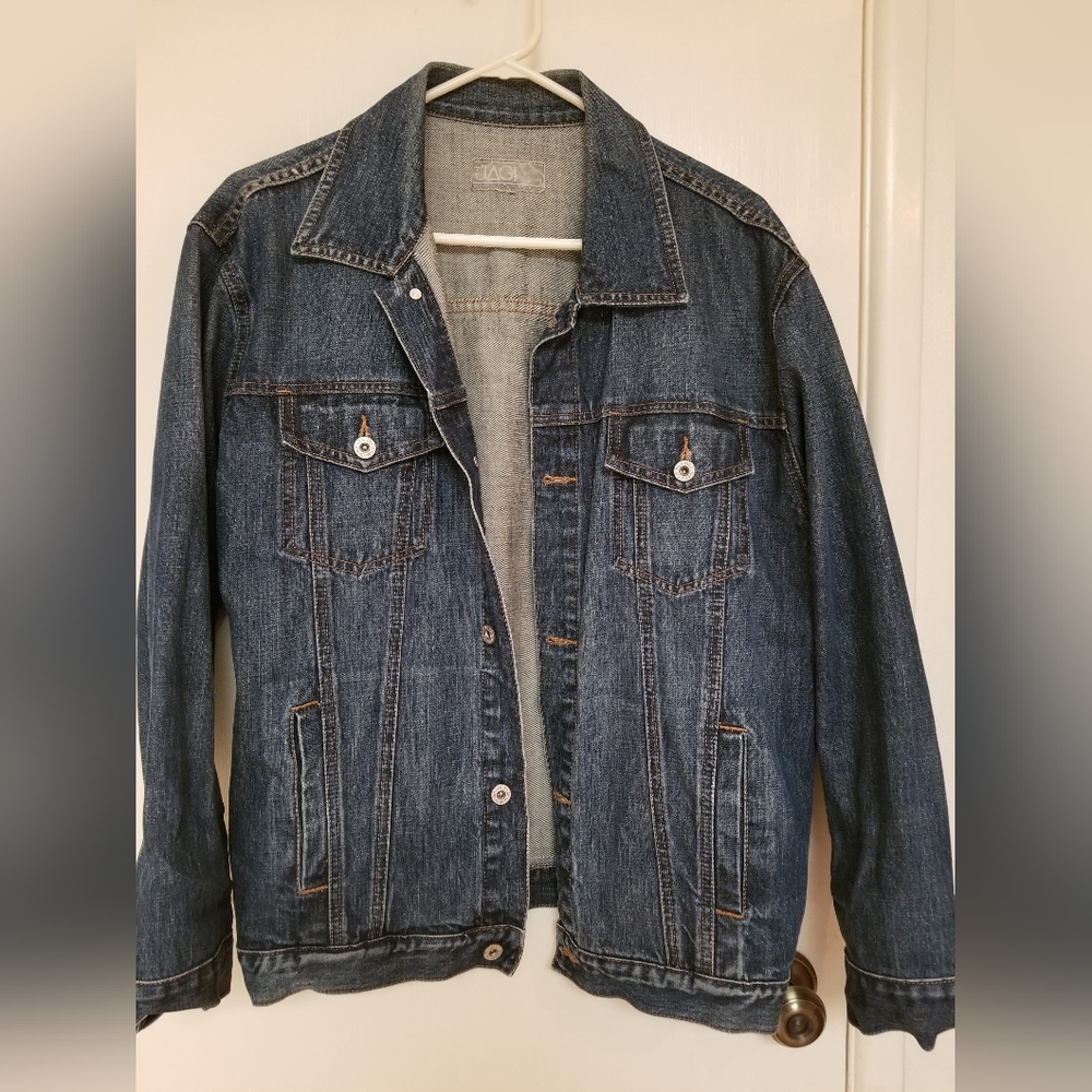 Jag Women's Blue Jean Jacket size Large